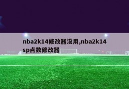 nba2k14修改器没用,nba2k14sp点数修改器