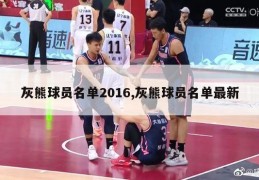 灰熊球员名单2016,灰熊球员名单最新