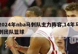 2024年nba马刺队主力阵容,14年马刺团队篮球