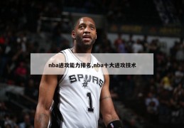 nba进攻能力排名,nba十大进攻技术