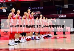 nba命中率最高的球员,nba命中率排名