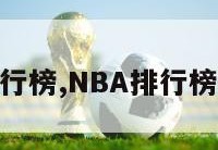 nba排行榜,NBA排行榜季后赛