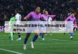 今年nba冠军是哪个队,今年nba冠军是哪个队伍